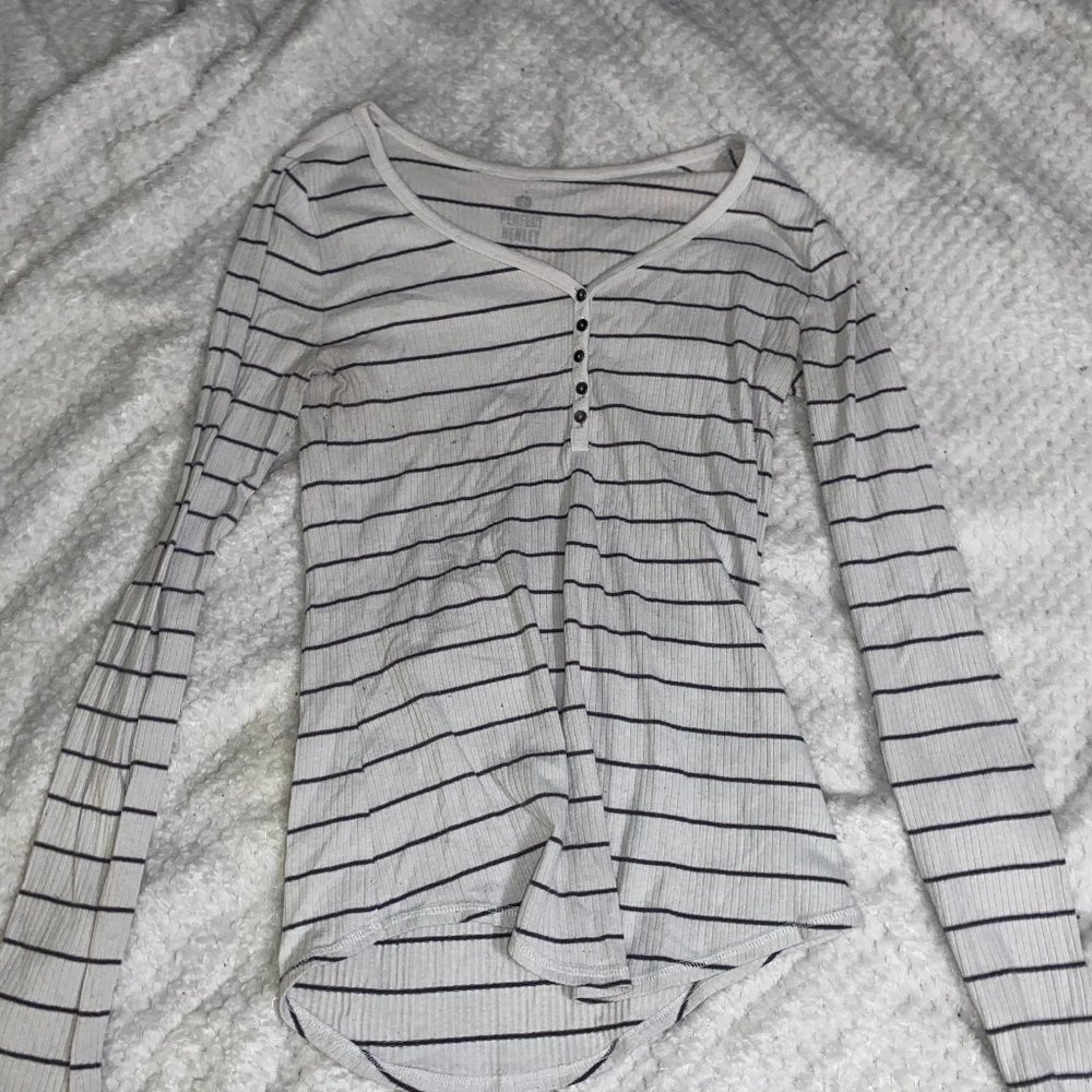 Striped Ultimate Henley from Kohls
